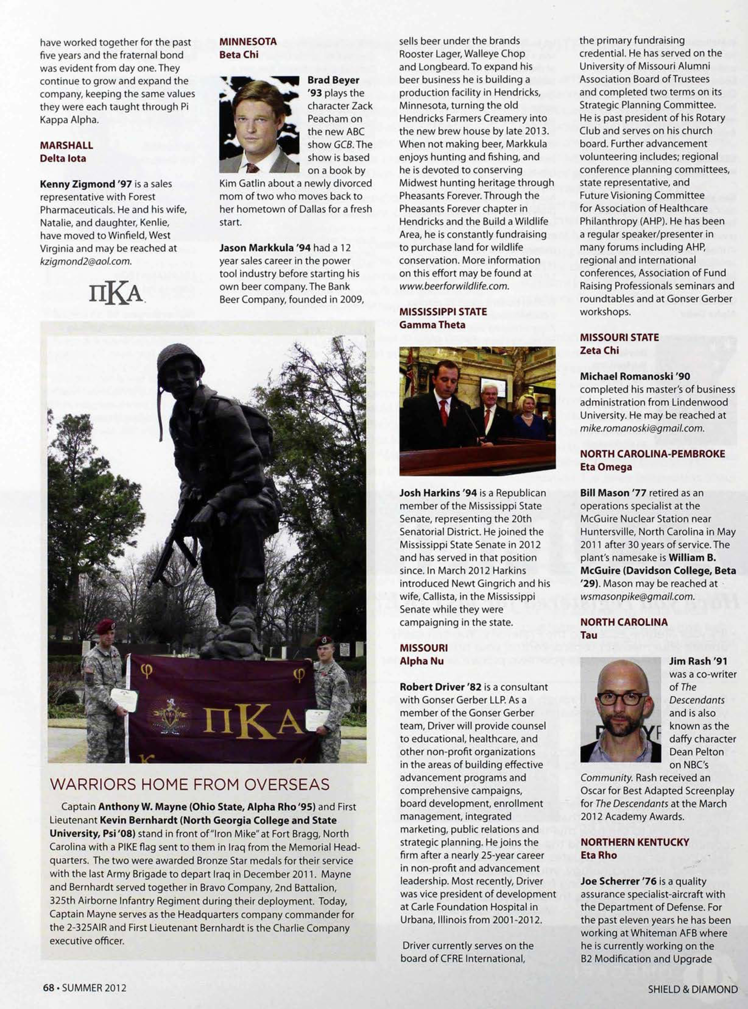 Warriors Home From Overseas